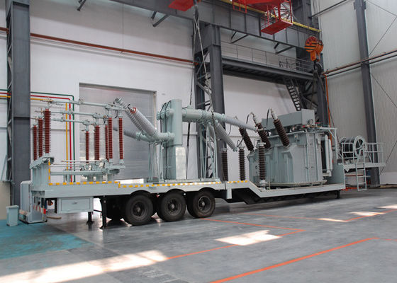 35 kV et 10 kV Configuration de sortie Substation du transformateur mobile Haute mobilité 50 dB Niveau sonore