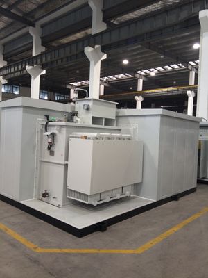 Méthode de refroidissement ONAN sous-station de transformateur compact ZGS-Z.G-1000/38.5 pour et 3 phases