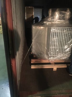 Transformateur de puissance immergé dans l'huile avec perte de charge de 1242 W et fréquence nominale de 50 Hz
