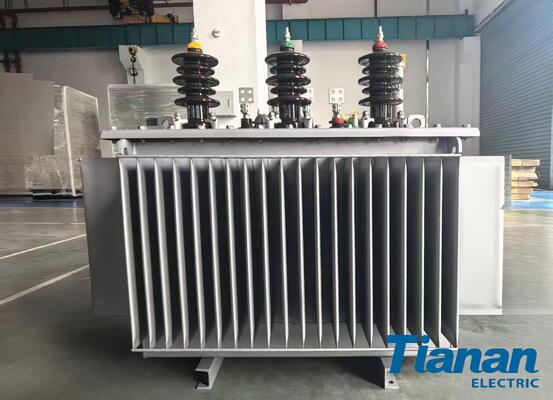 Tension de claquage 54kV Transformateur Immergé dans l'Huile avec Méthode de Refroidissement ONAN Assurant la Conversion et la Distribution d'Énergie Électrique