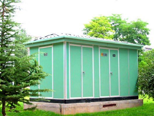 Substation compacte préfabriquée mobile extérieure