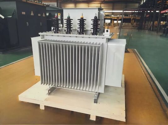 Transformateur de puissance immergé dans l'huile triphasé 750 kVA Plage de réglage ±2x2,5 % pour une alimentation électrique stable et sûre
